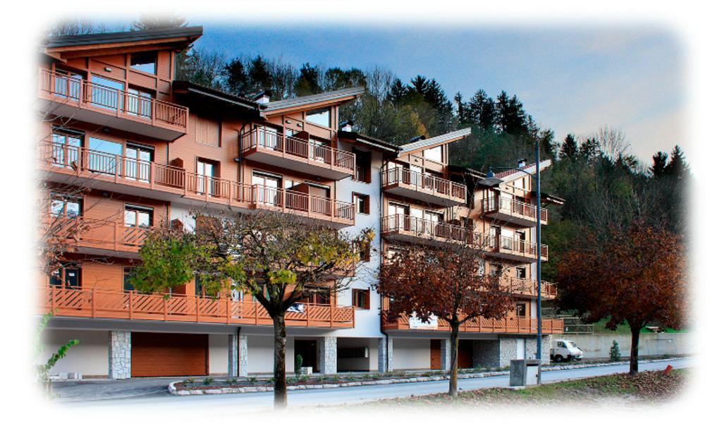 Ferienwohnung Residenza Finestra Sul Parco Comano Terme Exterior foto