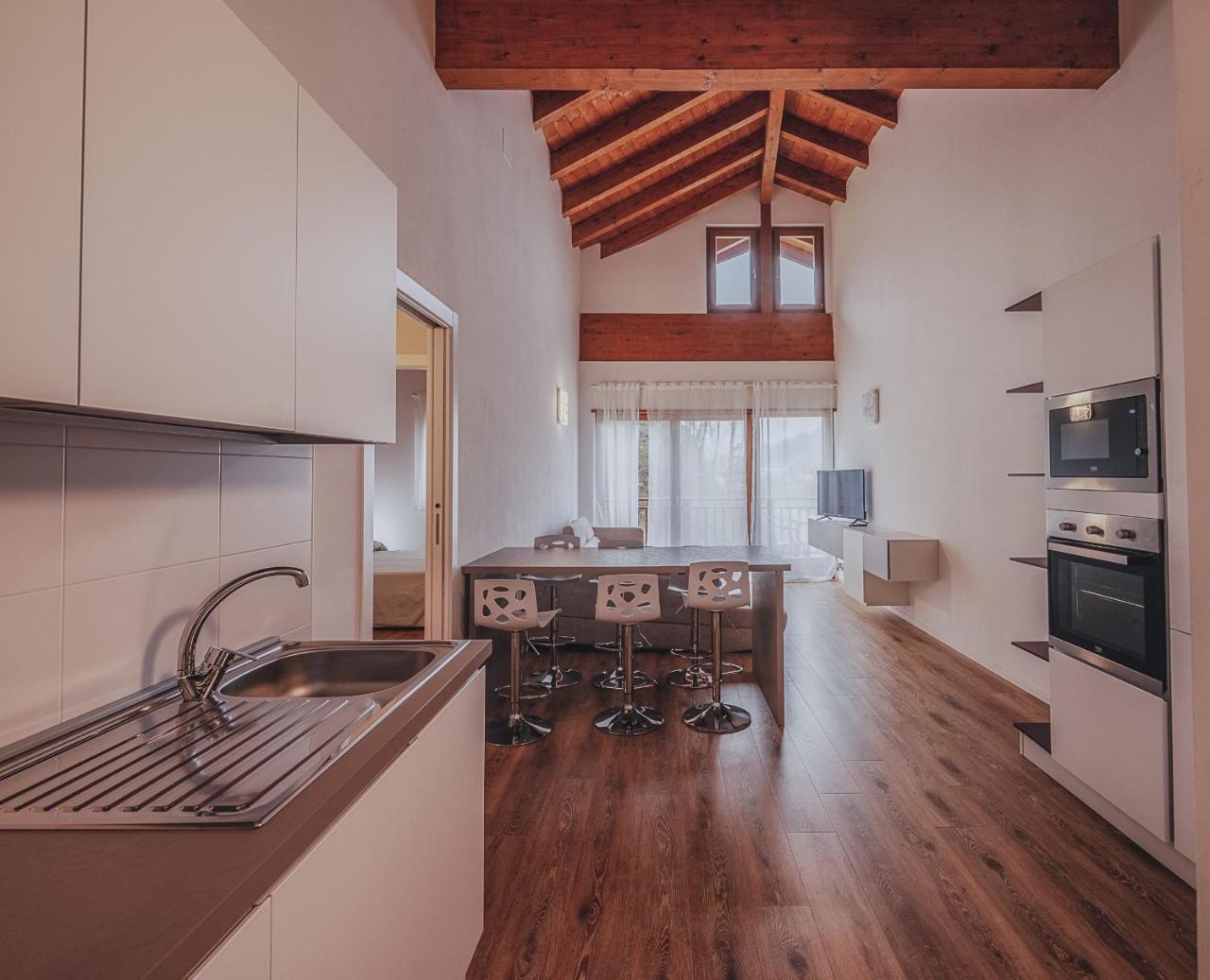 Ferienwohnung Residenza Finestra Sul Parco Comano Terme Exterior foto